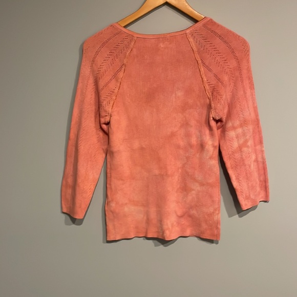 Free People Rory Knit Henley womens size large - Picture 7 of 9